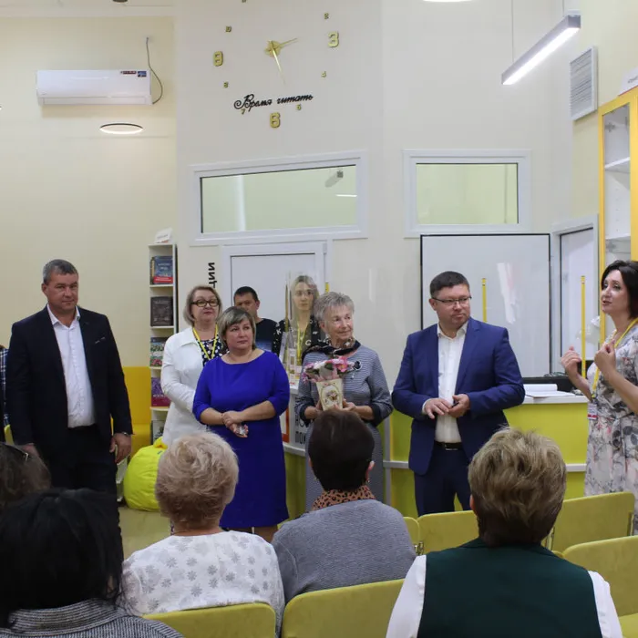 В Крыловском районе по нацпроекту «Культура» открылась первая сельская модельная библиотека