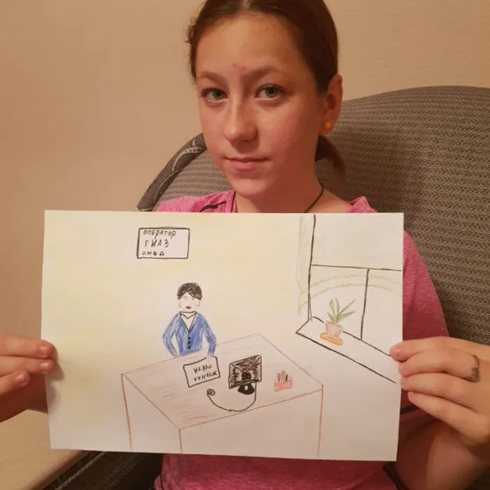 В Крыловском районе подвели итоги районного конкурса детского рисунка «Мои родители работают в полиции»